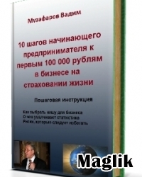 Книга 10 шагов начинающего предпринимателя. Музафаров Вадим.